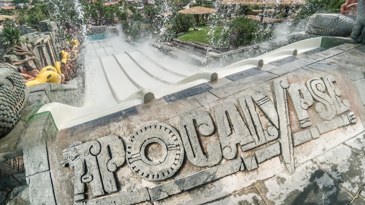 Aqualandia Jesolo - Apocalypse Water Slide | Racer Slide Onride POV