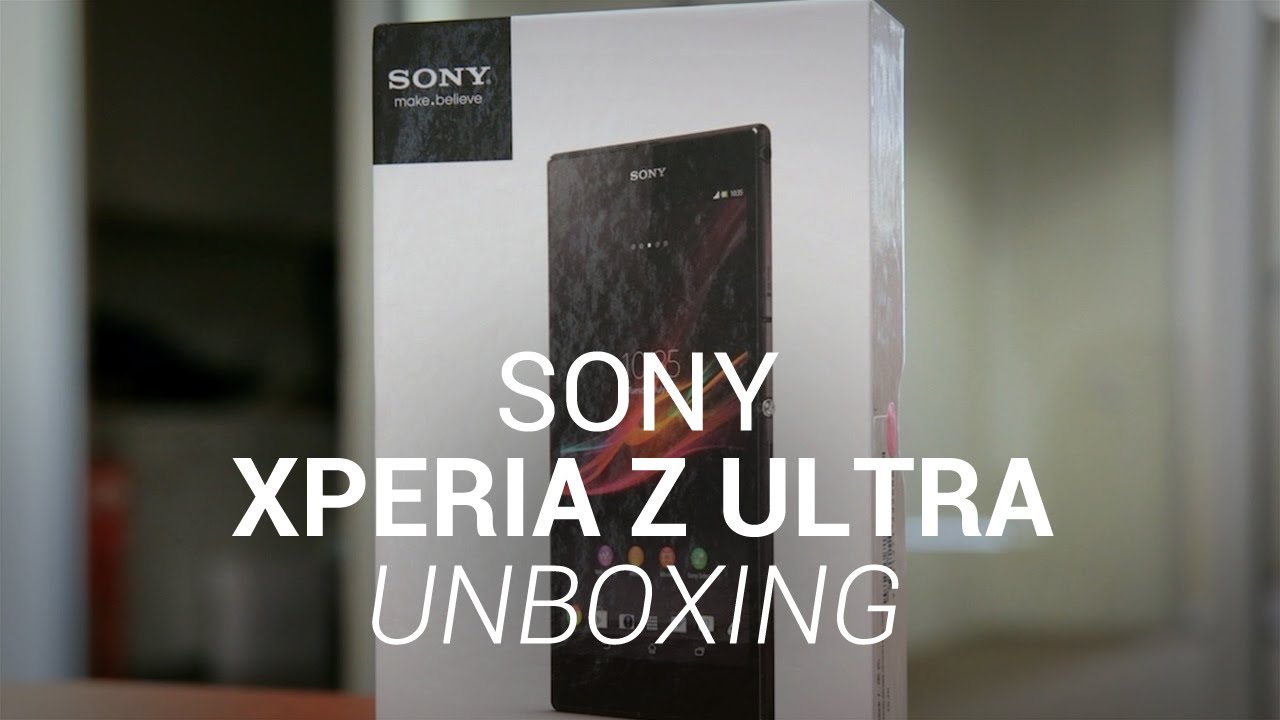 Sony Xperia Z Ultra Unboxing!