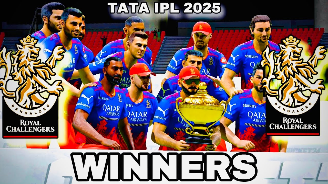 IPL 2025 - RCB vs LSG | Final Match 🔥😍 | Bangalore vs Lucknow | CRICKET 24