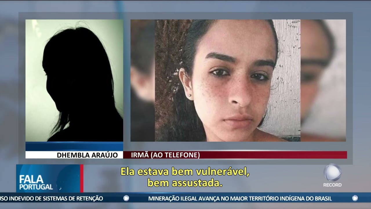 Jovem brasileira encontrada desnutrida e fraca