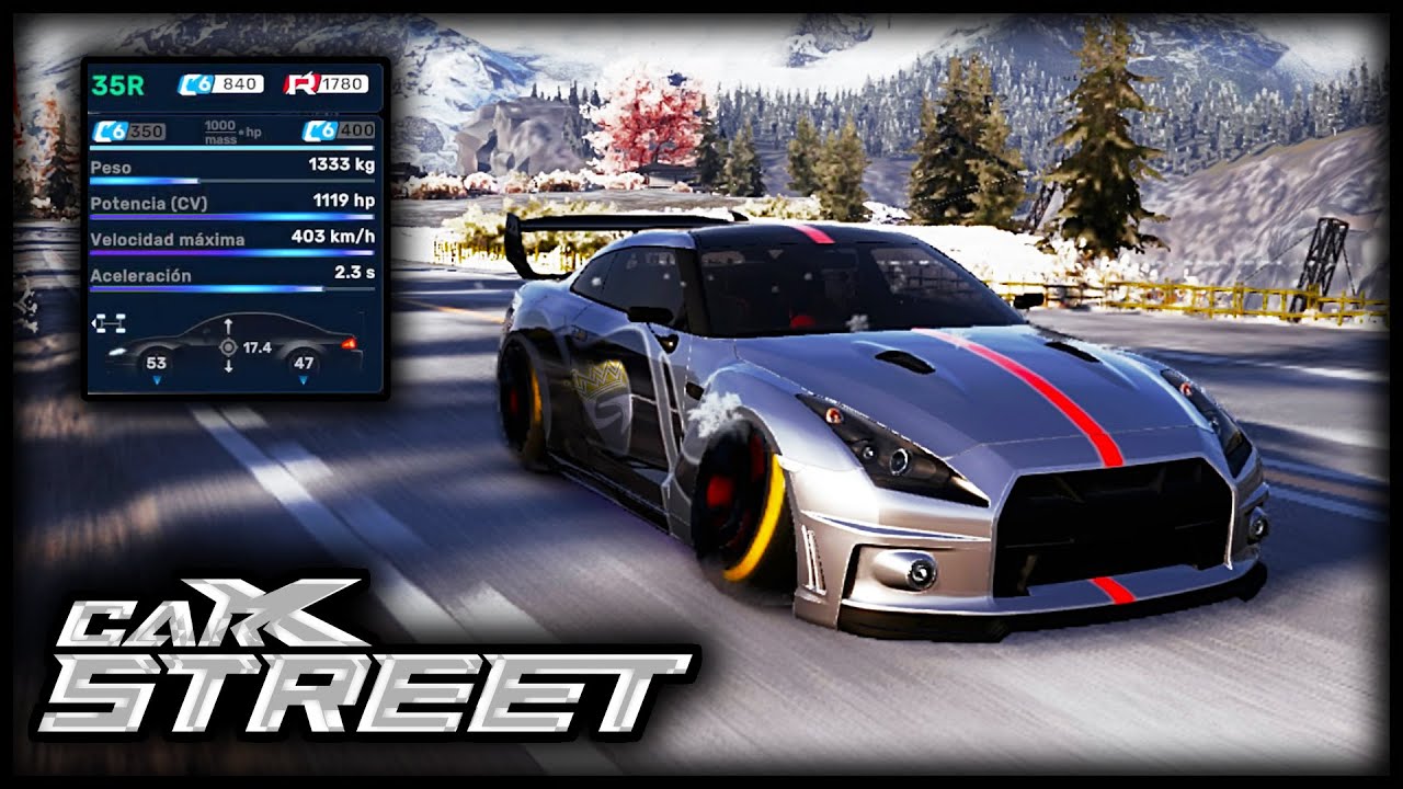 La Configuración DEFINITIVA para el Nissan GT-R 35 en CarX Street