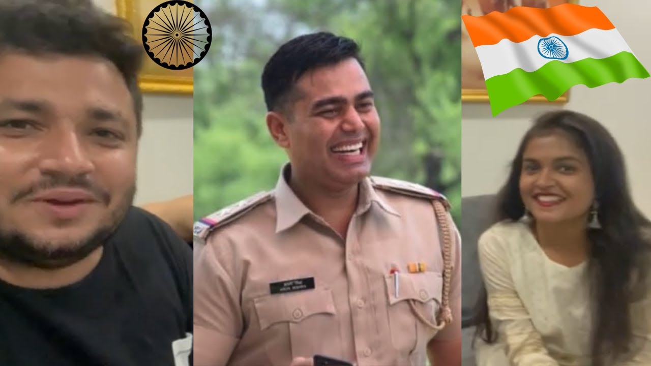 We met Gujarat's SUPER COP!!