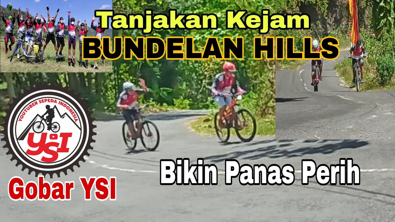 Gowes Tanjakan Bundelan Hills Tangan Satu - Tanjakan Ekstrim Berbahaya Via Cawas Klaten