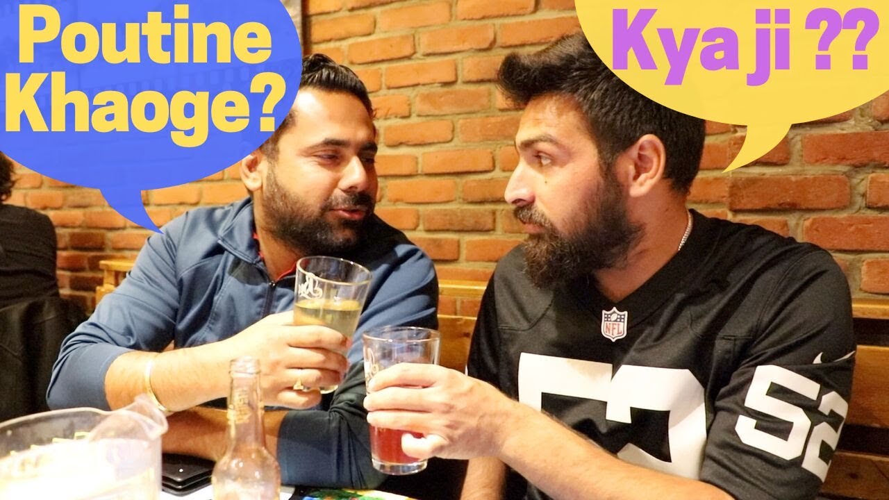 Indians Trying French Canadian Food - Eating Montreal's most Iconic French Canadian Dish