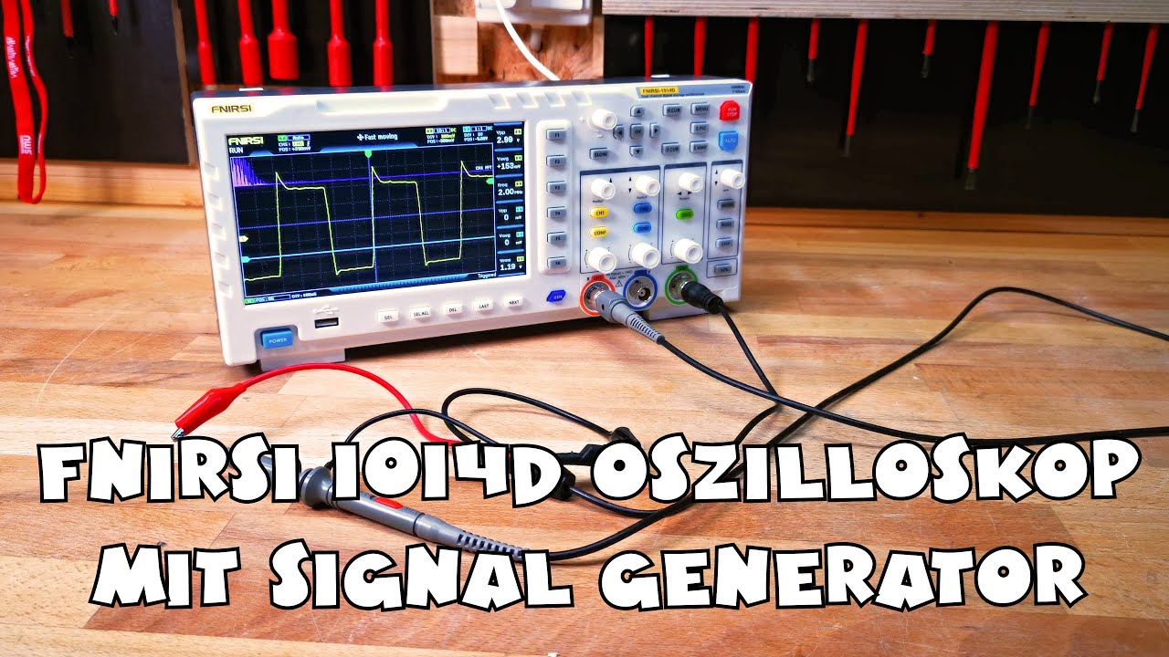 FNIRSI-1014D Dual Channel Oszilloskop mit Signal Generator