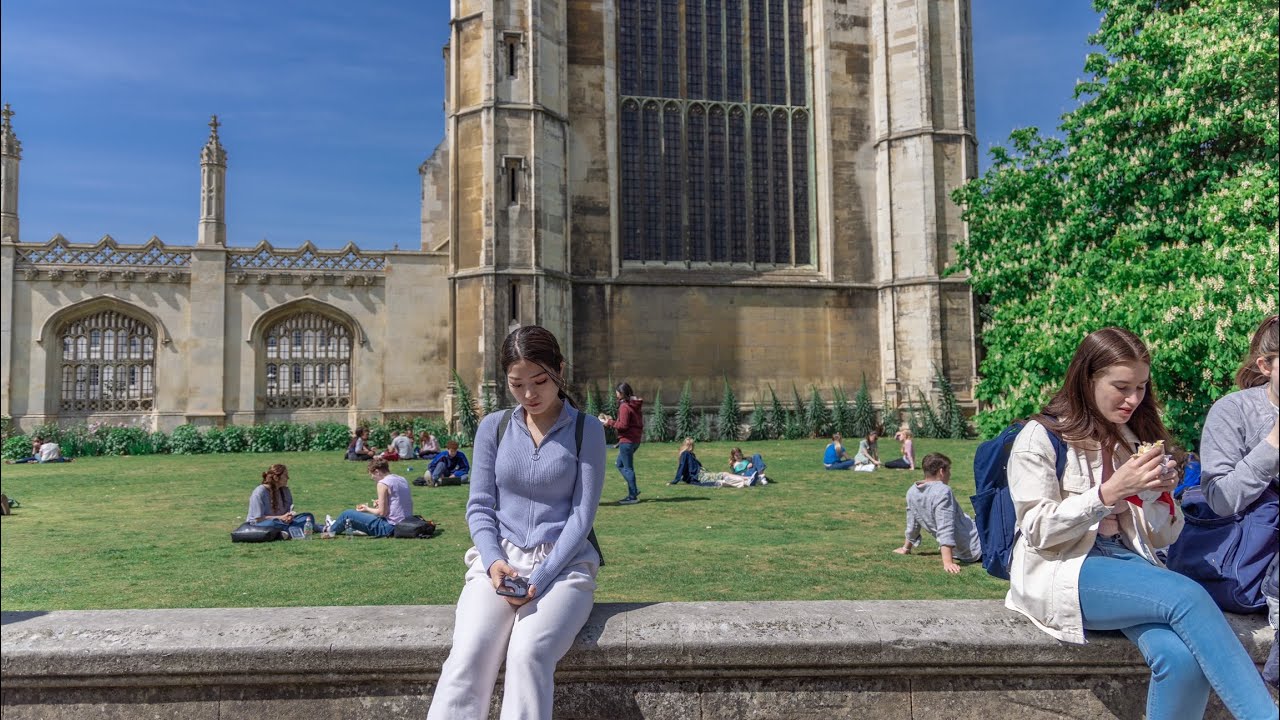 Rena and Justin first trip to Cambridge UK