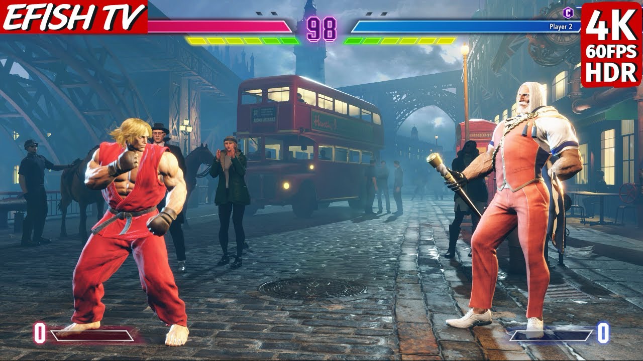 Кен против ДП (Самый сложный ИИ) &mdash; Street Fighter 6 | 4K 60FPS HDR