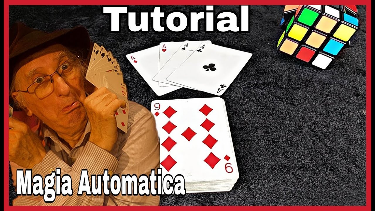 MAGIA A 4 SPETTATORI \\ TAMARIZ TUTORIAL #cartomagia #tutorial