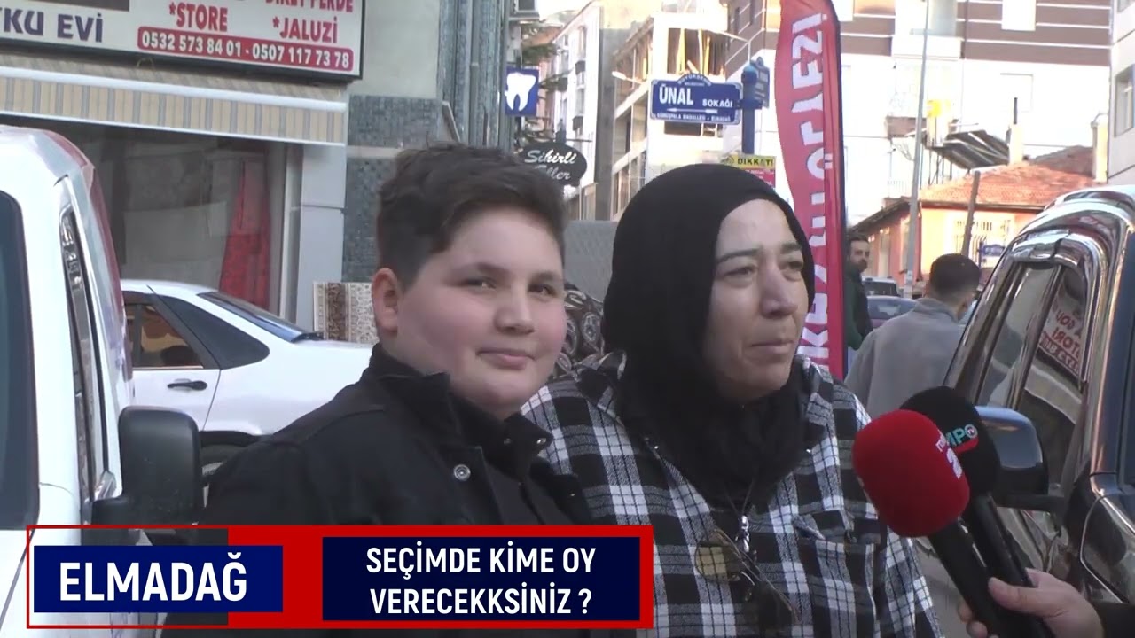 ELMADAĞ'DA YAŞAYANLAR KİME OY VERECEK?