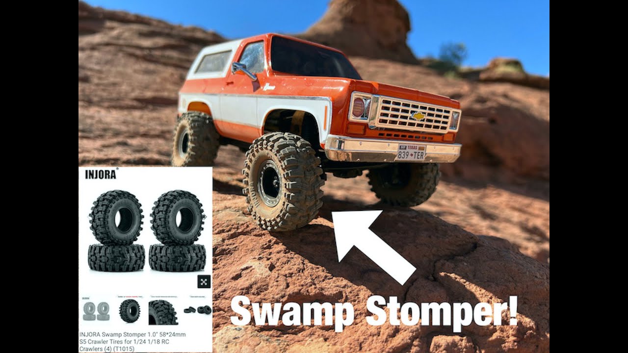 Injora's New Swamp Stomper Tires!