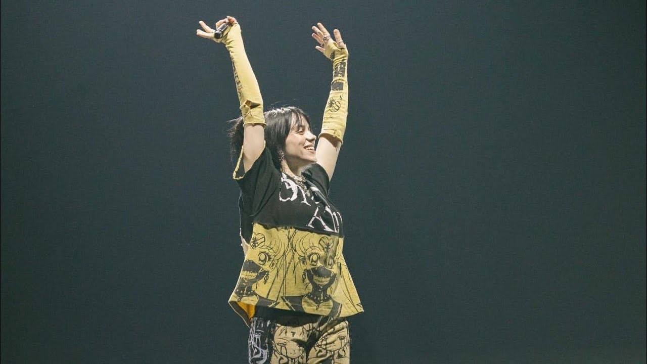 Billie Eilish #HTESeoul Live Concert at the Gocheok Sky Dome in Seoul, South Korea 2022