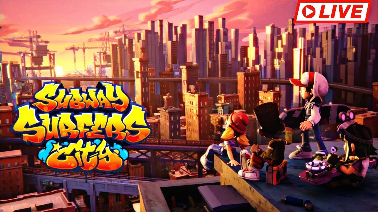 Subway Surfers Live 🎮 #subwaysurfers #subway #shortslive #viral #trending