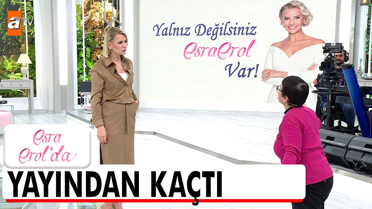 Köşeye sıkışınca yayından kaçtı - Esra Erol'da 10 Mart 2026