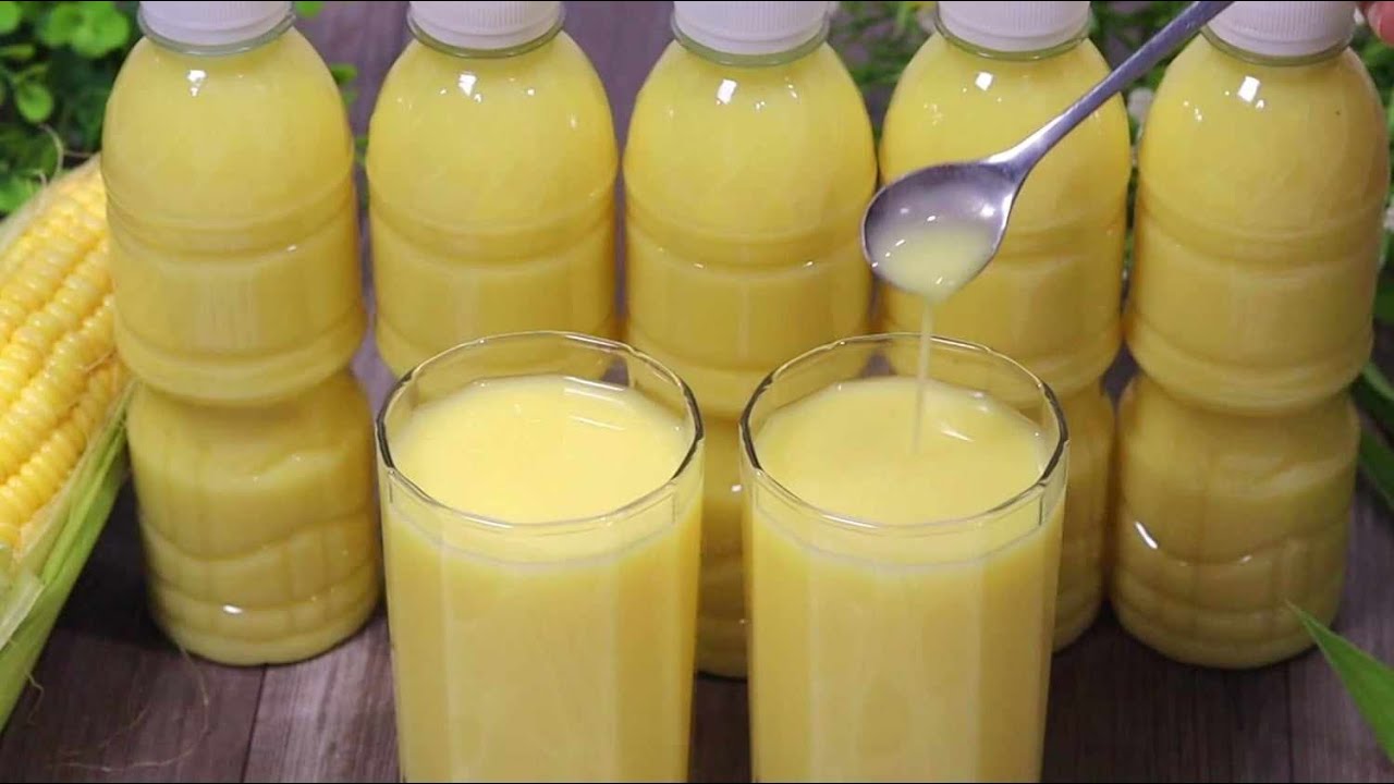 Cách nấu Sữa Bắp ngon – Vài lưu ý để sữa bắp không bị tách nước