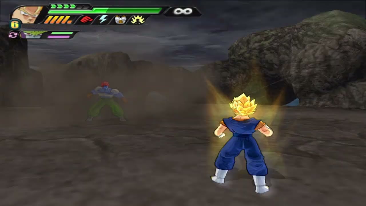 Dragon ball Budokai Tenkachi 3 | Cell + vegeto + Freezer vs ÉQUIPE DE 5 guerriers | DBZ: BT3 ISO