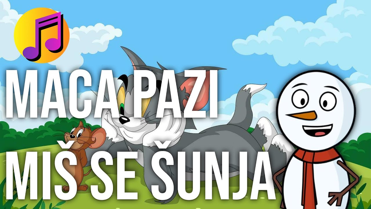 Maca PAZI! Miš se šunja... (Pesmica za decu)
