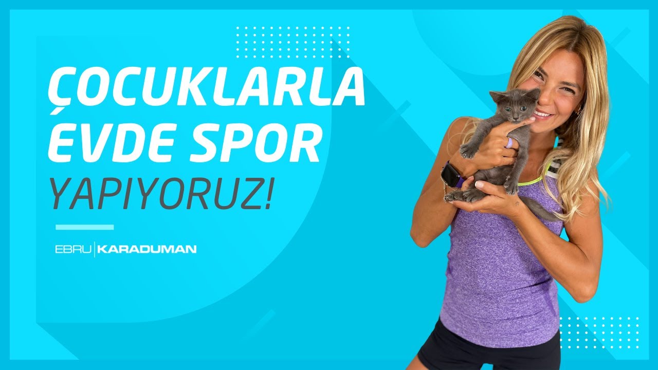 Çocuklarla Evde SPOR Yapıyoruz! 😺🤸🏻‍♂️