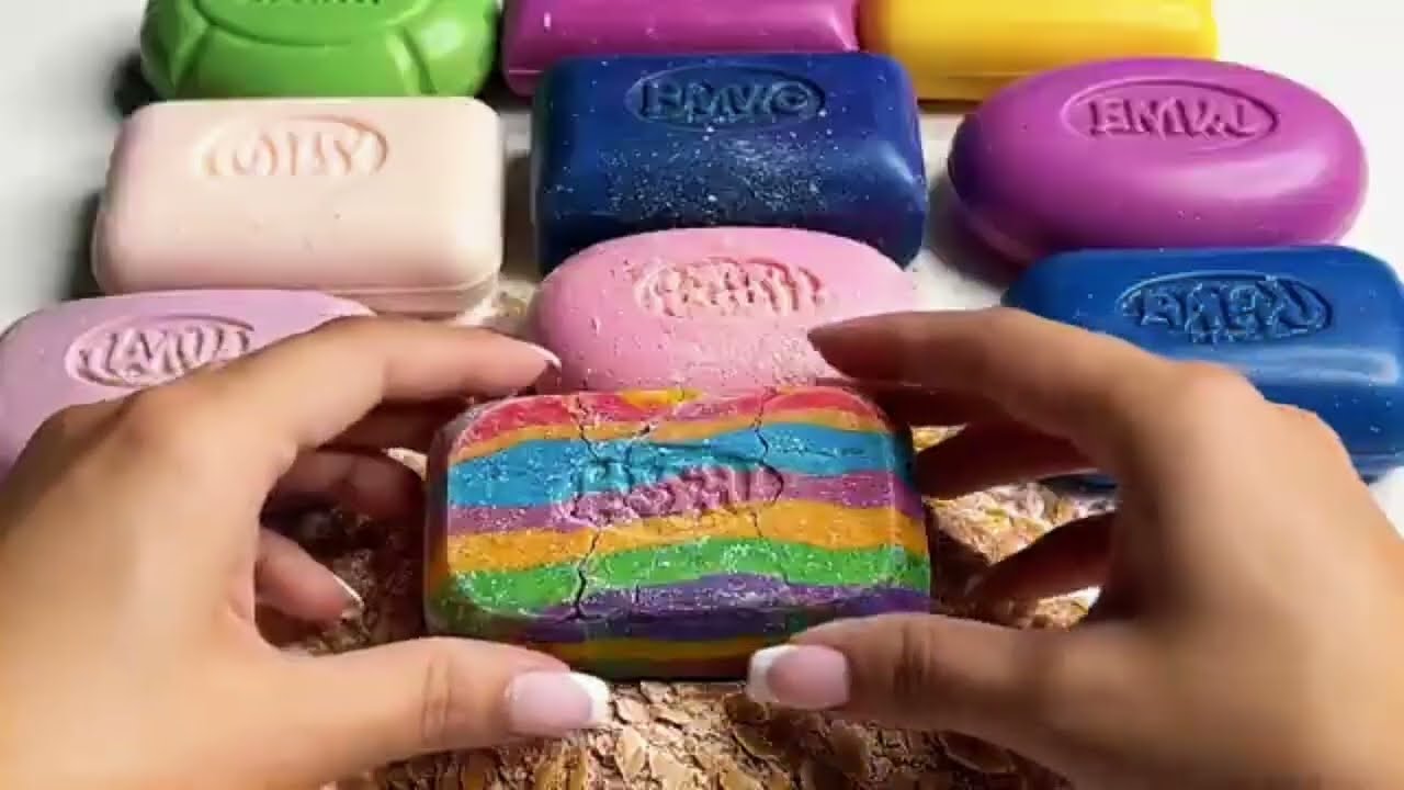 🔥 ASMR SOAP CRUSHING | Satisfying Soap Squeeze | No Talking |  