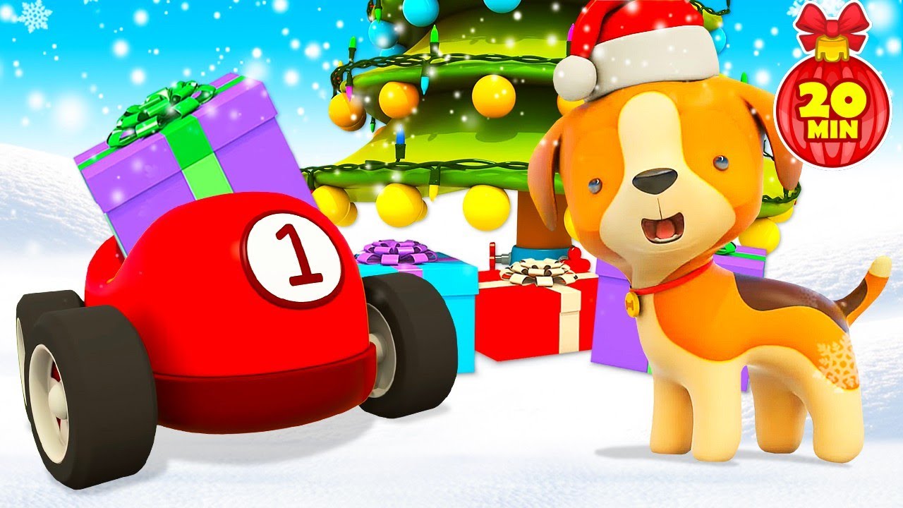 Les véhicules d'assistance prêts à célébrer Noël ! Les aventures d'hiver pour enfants