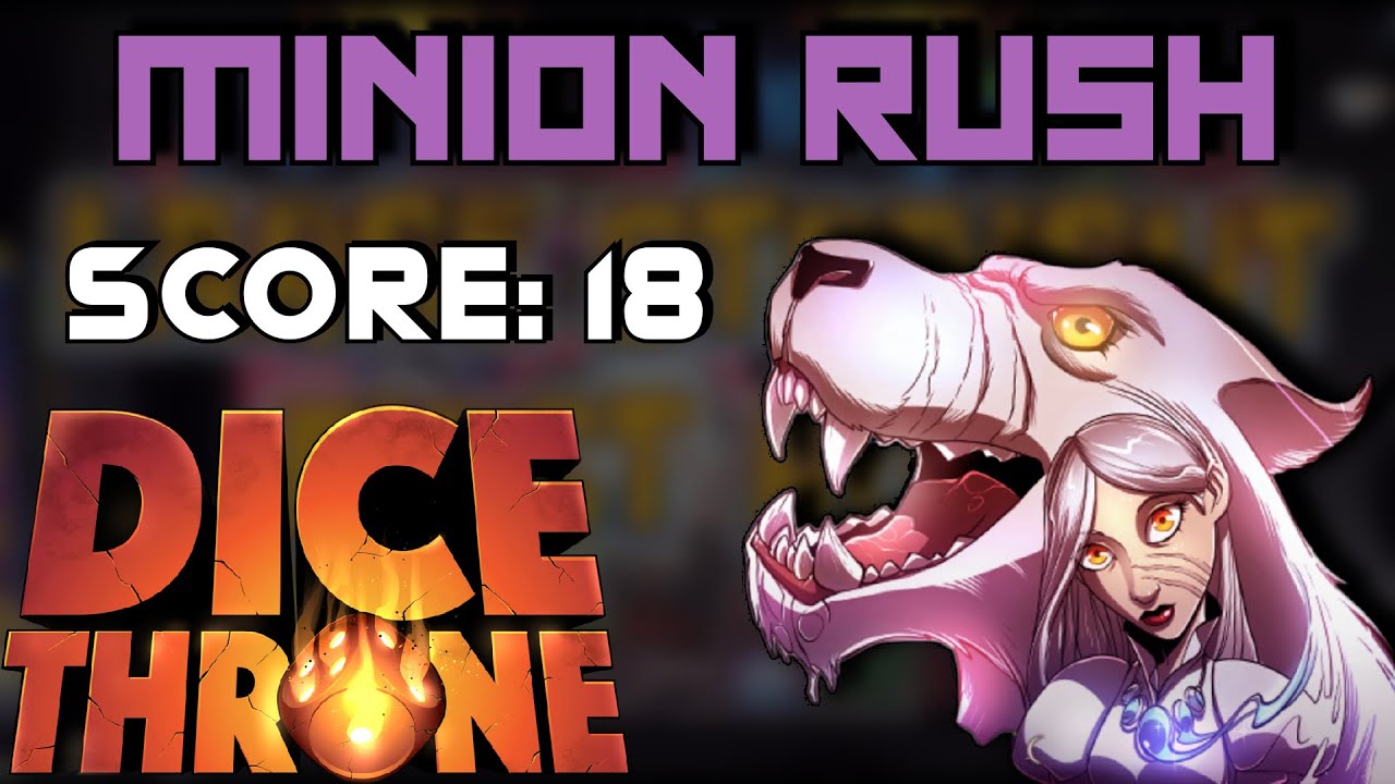 Pale Lady takes on the Minion Rush! | Dice Throne: Minion Rush