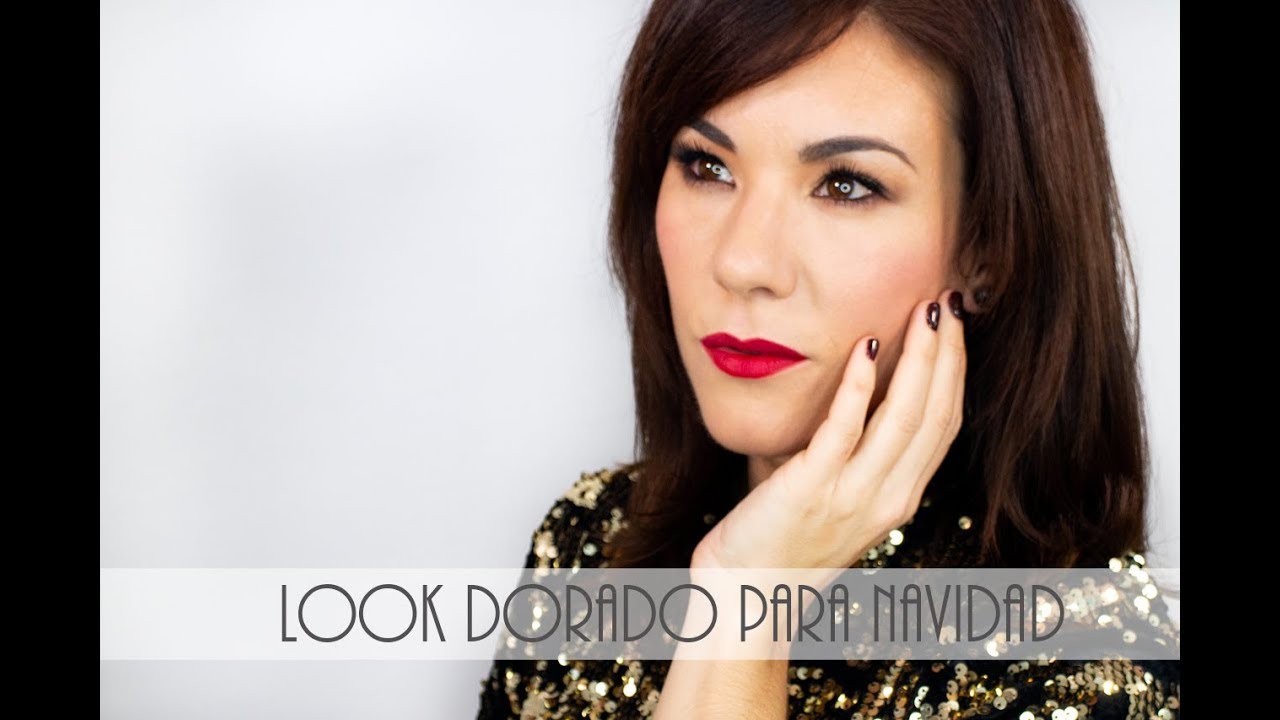 LOOK DORADO NAVIDAD