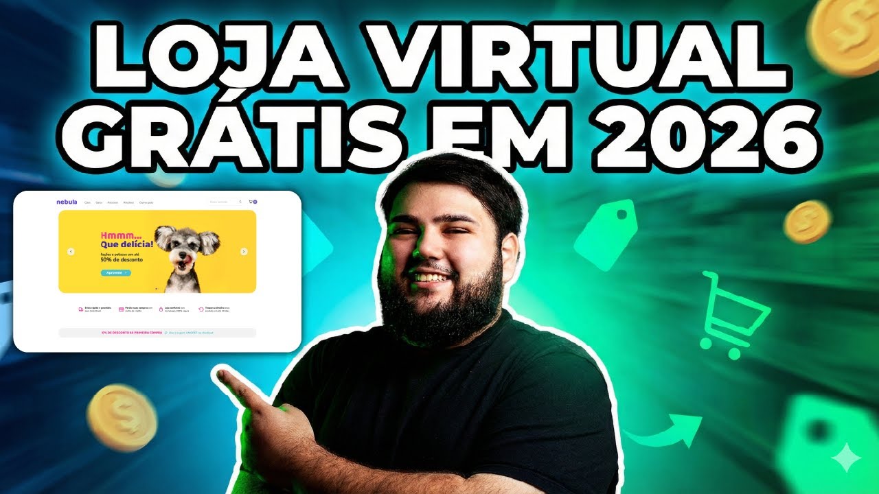 COMO ABRIR UMA LOJA VIRTUAL GRATIS 2026