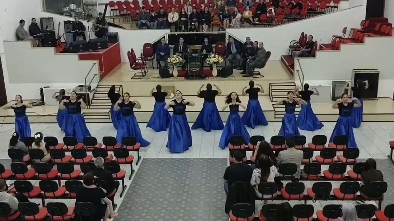 coreografia do hino pra sempre de Fernandinho
