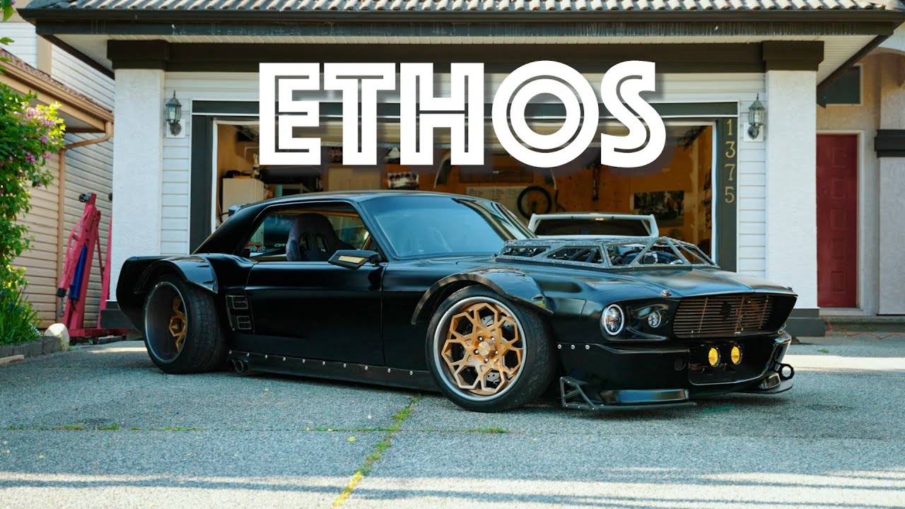 Ethos: A Custom Supercharged Widebody 1967 Mustang with a Tube Chassis & Carbon Fibre