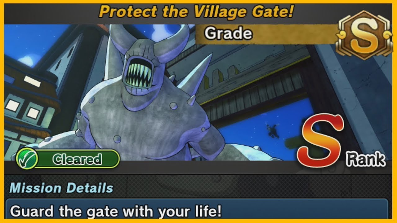 Protect the Village Gate! (S) - Grade-S | Naruto to Boruto: Shinobi Striker