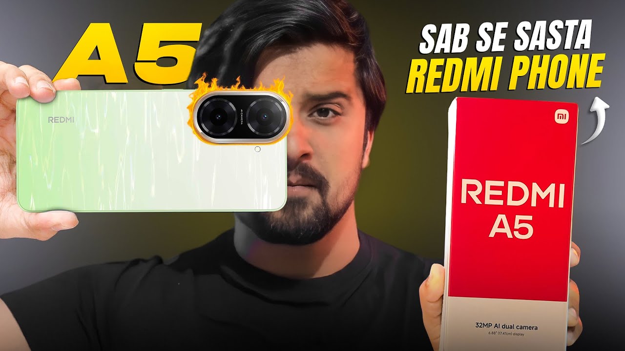 Redmi A5 - Unboxing and Review with Camera Test | New Budget King?