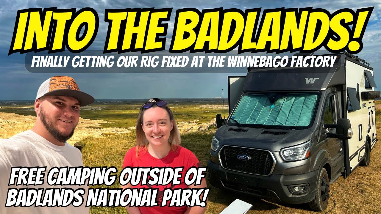 The Badlands are INCREDIBLE! | Our Van is FINALLY fixed! | Ekko