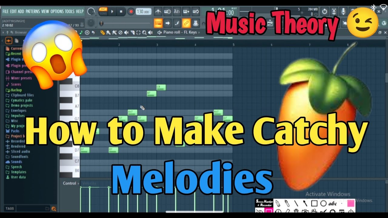 How to Make Catchy Melodies in FL Studio | Melody Tutorial Hindi #flstudiohubtips #flstudio