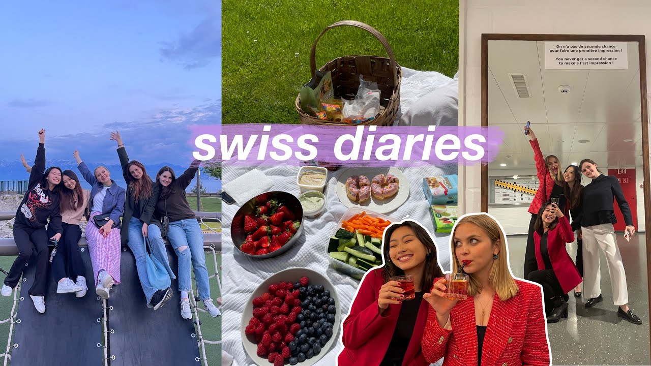 swiss diaries | what the ehl student business project is like & what i eat at a hospitality school