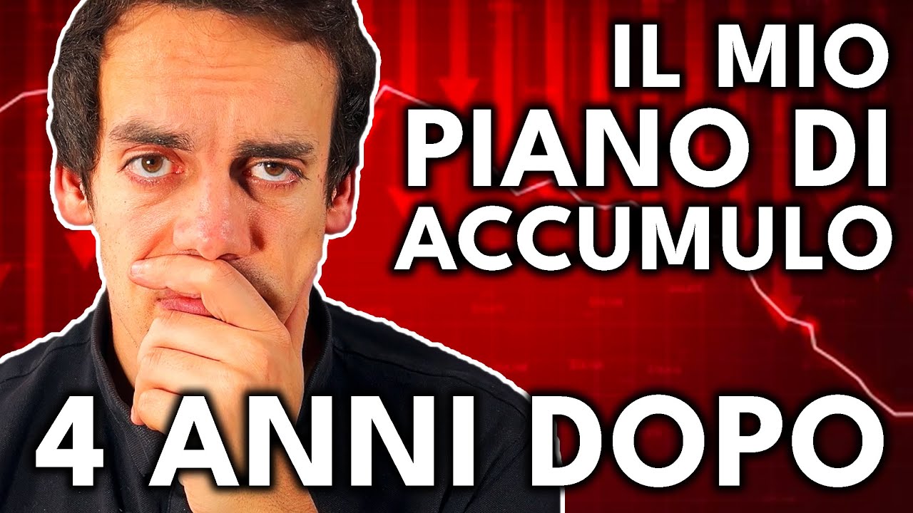 RISULTATI DEL PIANO DI ACCUMULO DOPO 4 ANNI!
