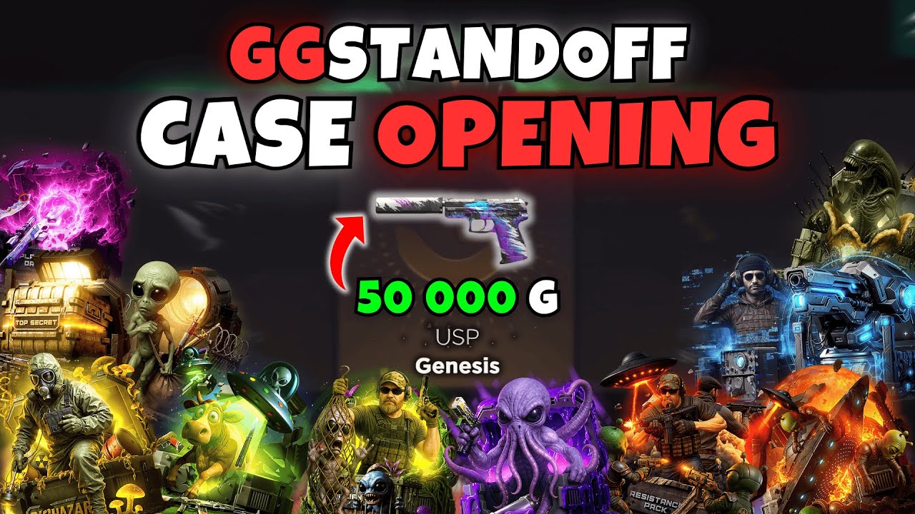GGSTANDOFF - Открытие кейса на 6000 рублей! - Я получил 50 000 золота! | STANDOFF 2
