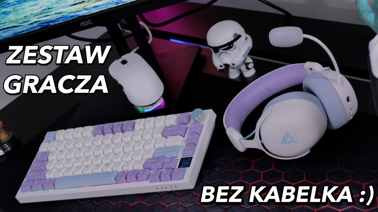 Czy warto wybrać sprzęt Ajazz? Test kompletnego, bezprzewodowego setupu gamingowego