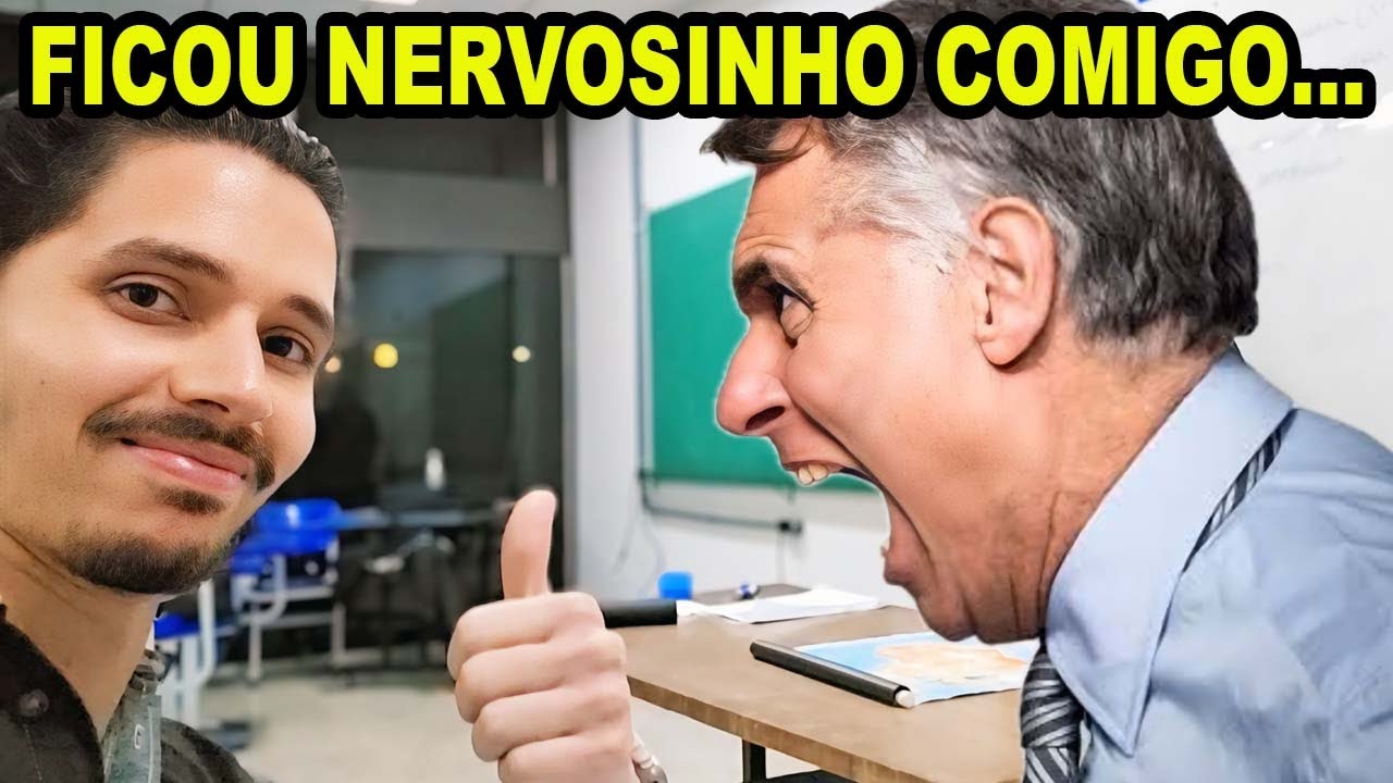 Funcionário público fica chateadinho por eu estar me gravando... - Ep 53