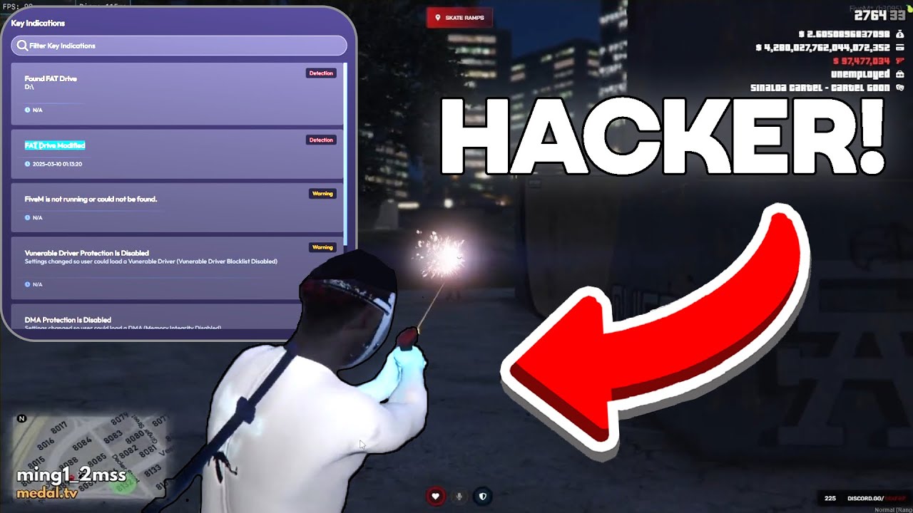 ScreenSharing FiveM Hackers впервые!
