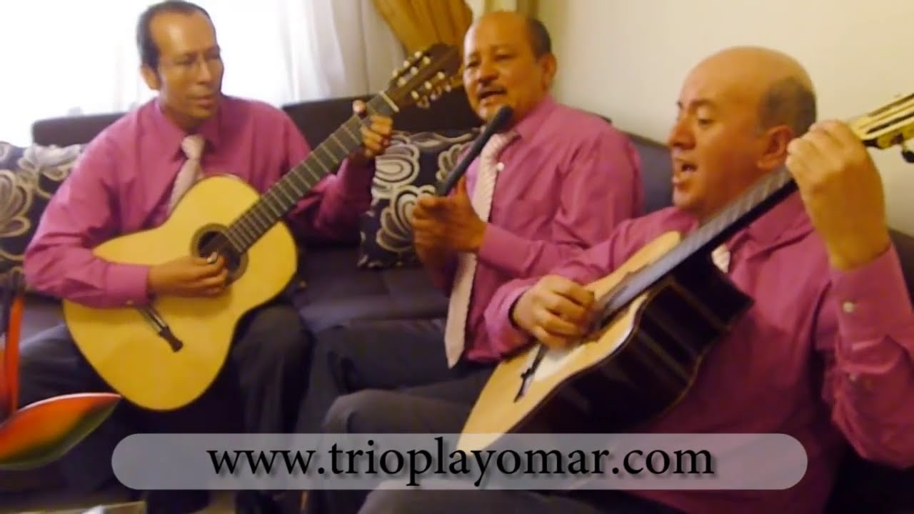 TRIO PLAYOMAR VALLENATOS EN GUITARRA