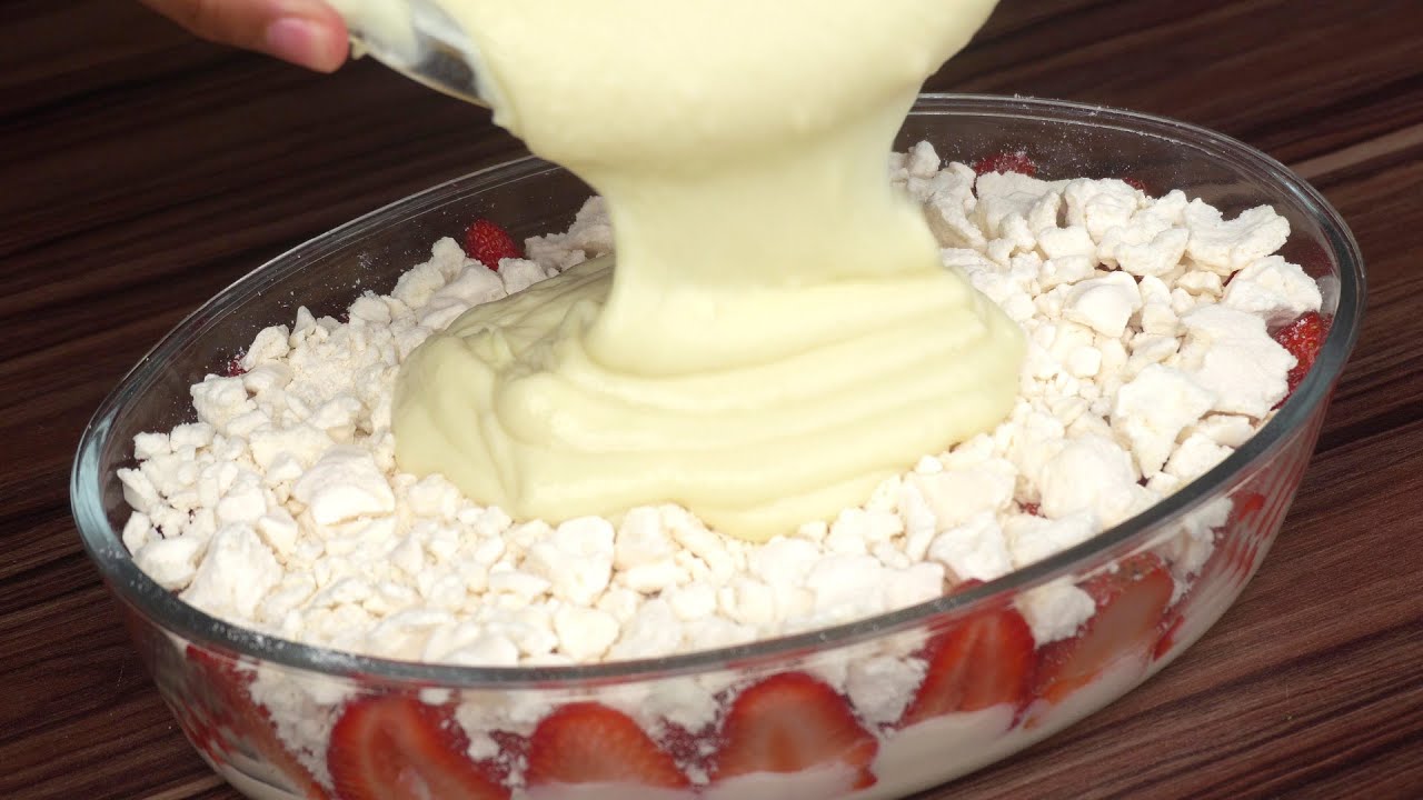 Receita de Merengue de Morango, f&aacute;cil e muito deliciosa!