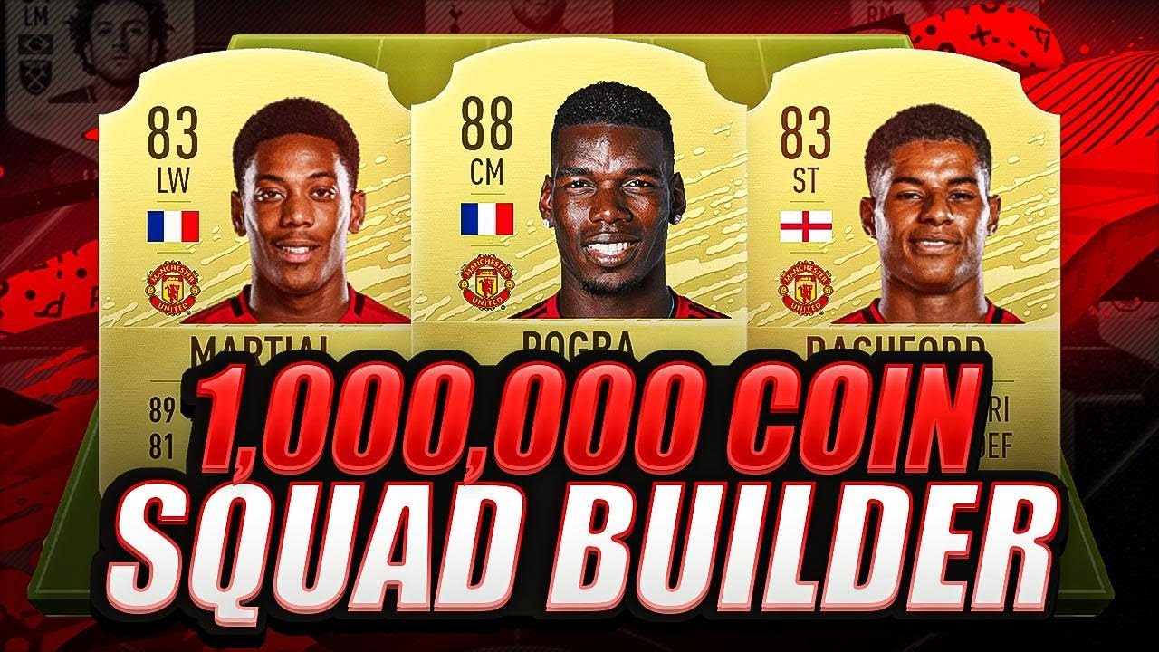 CRAZY 1 MILLION COIN SQUAD BUILDER + CUSTOM TACTICS! FIFA 20 Ultimate Team