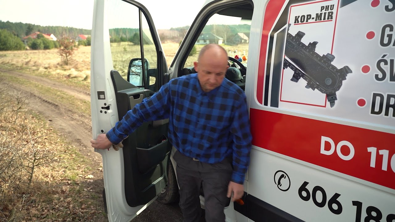 KOP-MIR Usługi koparką łańcuchową TORO TRX