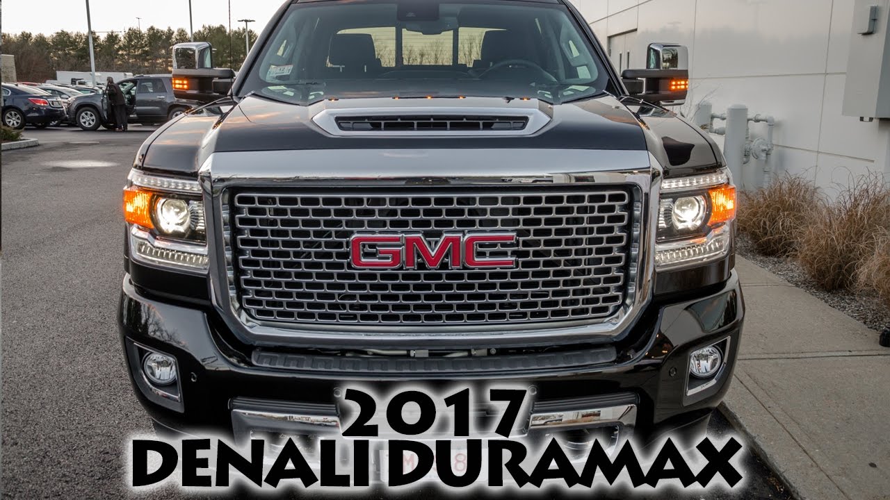 2017 Sierra Denali 2500HD Duramax Diesel - First Look!