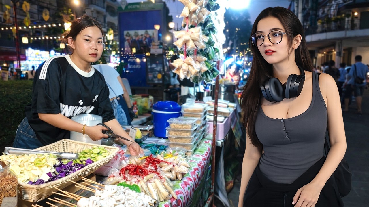Amazing Cambodian Street Food Tour 2026 🇰🇭 | Sunday Night at Phnom Penh Riverside Market Food 4K
