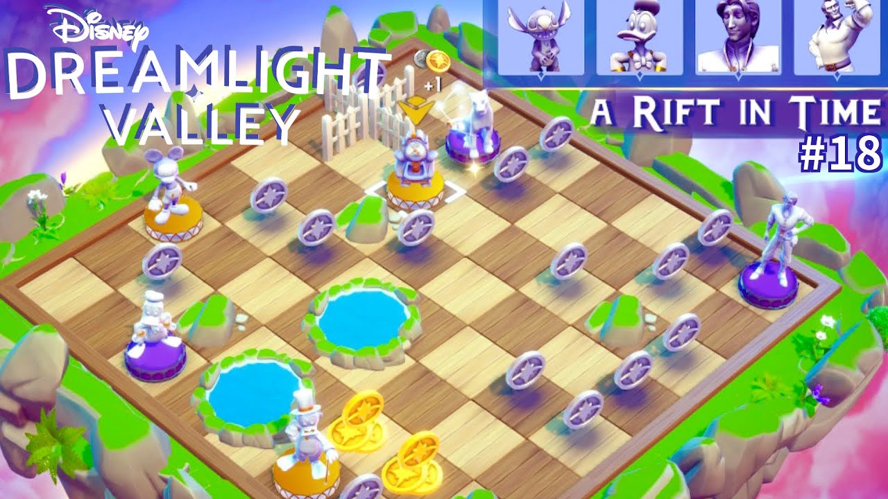 Comment jouer à Numismagie ♟️Quête Mickey 🐭 A rift in time Disney Dreamlight Valley 178 Let's play