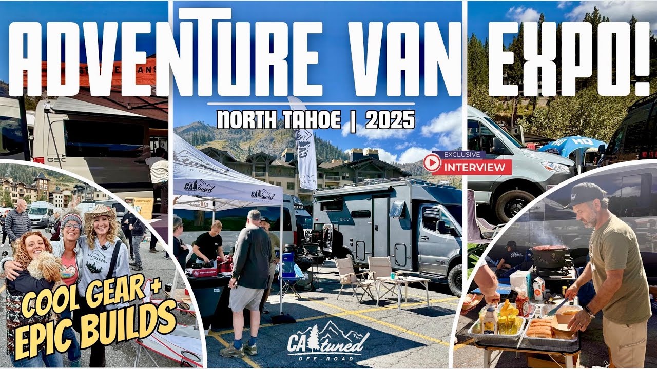 Мы взяли наш WINNEBAGO EKKO на выставку фургонов Tahoe Adventure | EPIC BUILDS GEAR! #жизньвване