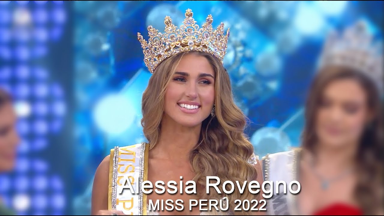 Alessia Rovegno  Miss Perú 2022 edición Reina de Reinas
