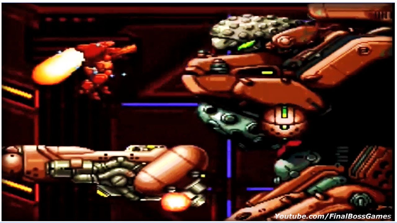 Cybernator - All Bosses (Snes)
