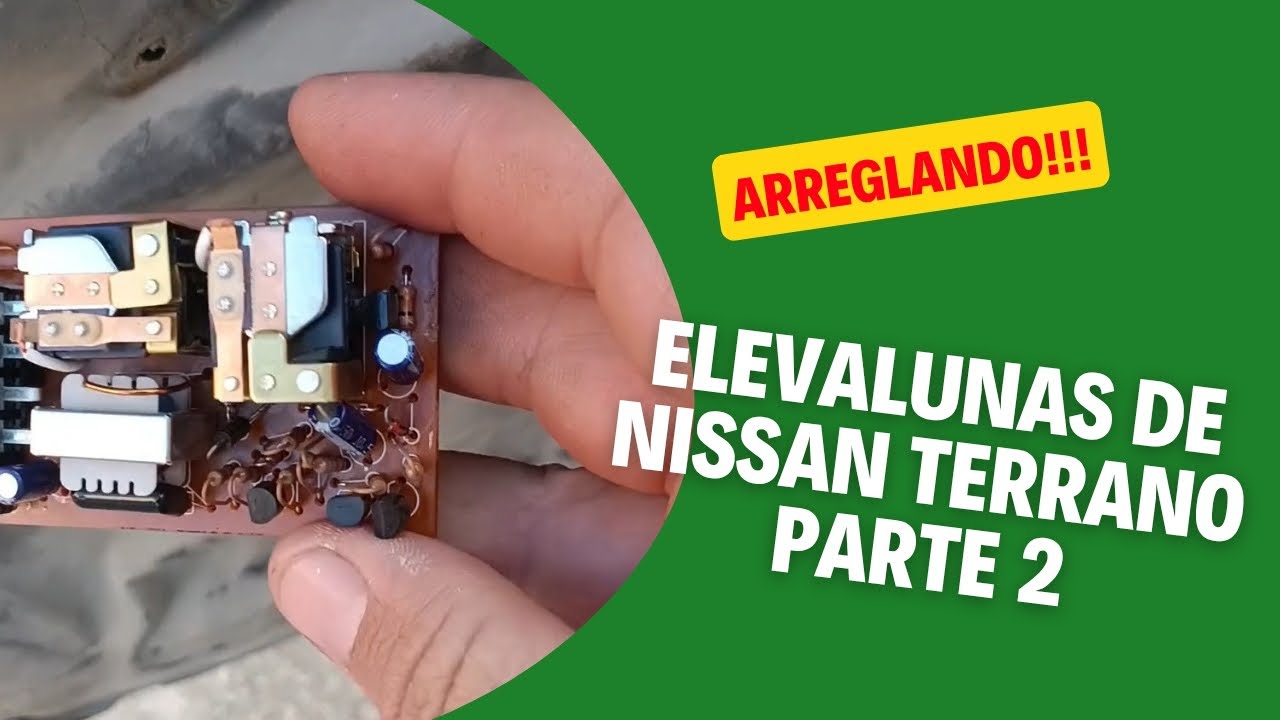 Arreglando elevalunas de nissan terrano parte 2