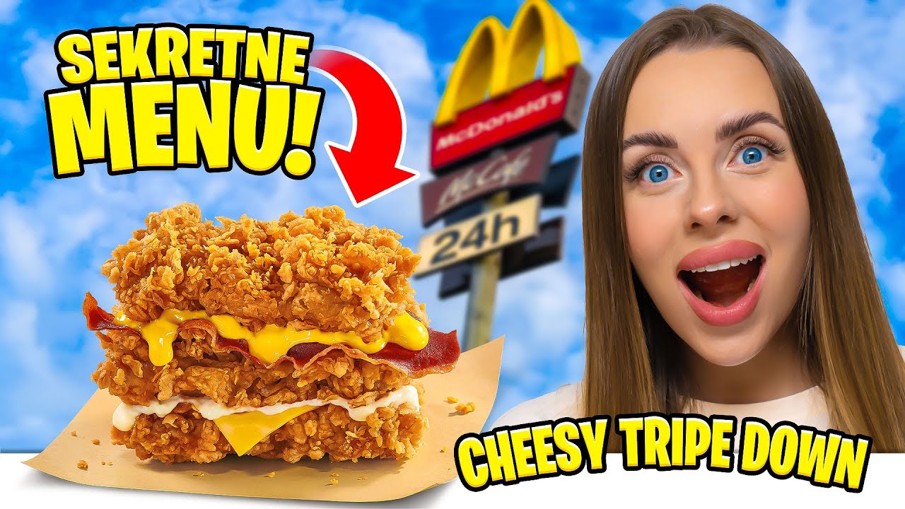 TESTUJEMY SEKRETNE MENU Z McDONALD'S I INNYCH RESTAURACJI!